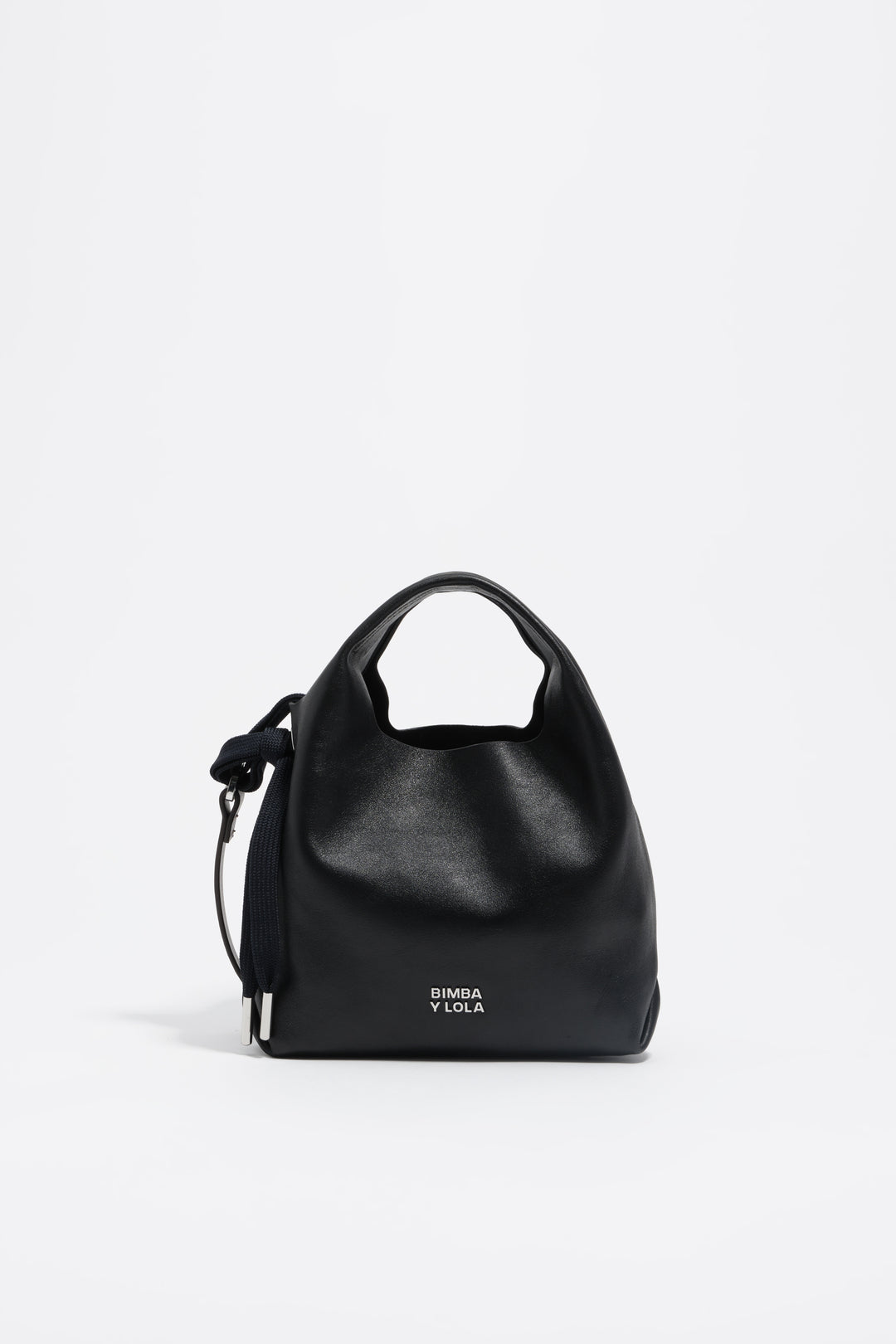 Black leather handbag - MYHOLDAL LEBANON