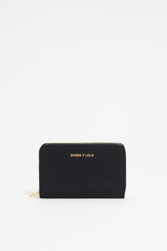 Black nylon horizontal wallet - MYHOLDAL LEBANON