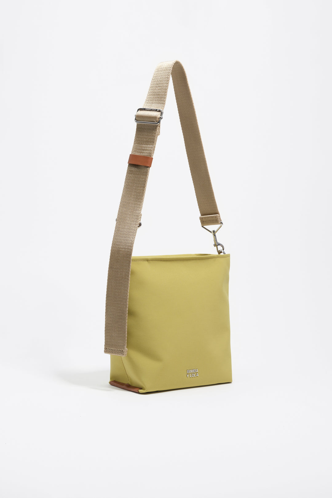 Pistachio nylon Carlino bag