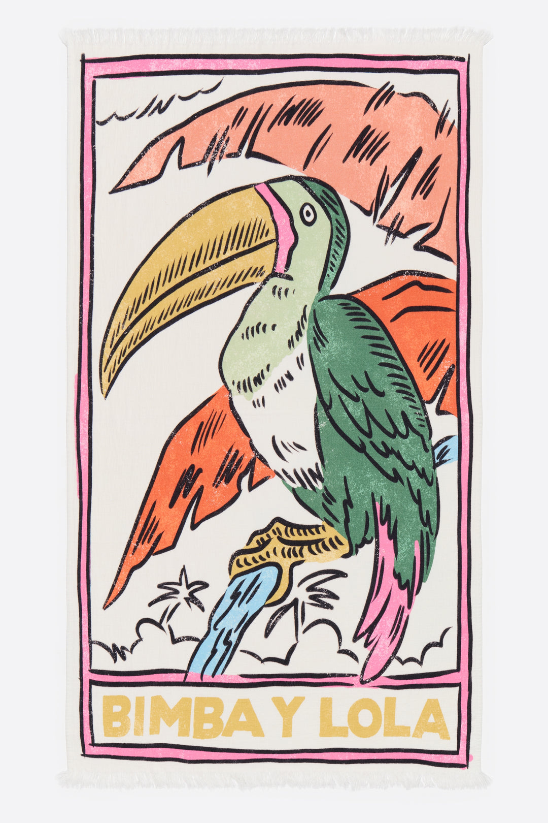 Cotton toucan towel