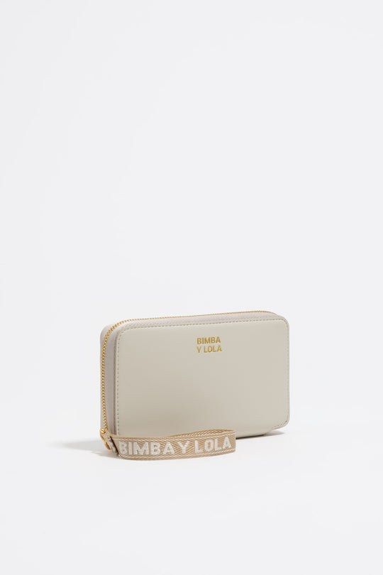 Stone leather wallet