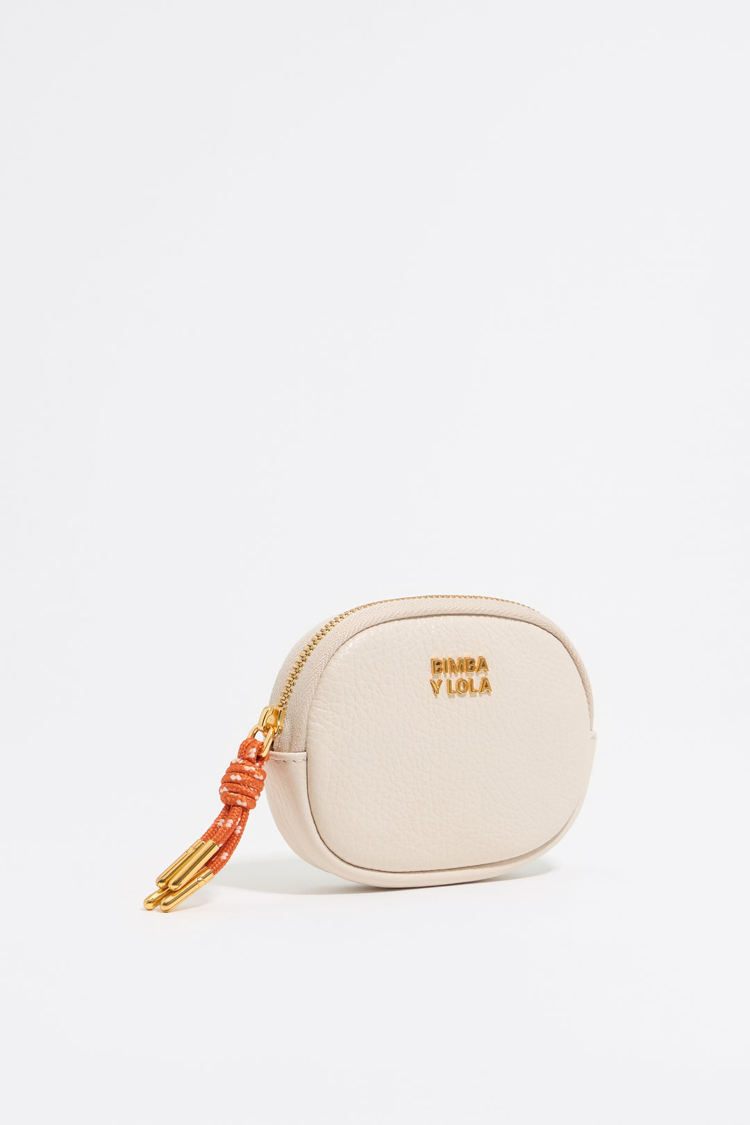 Off white leather coin purse