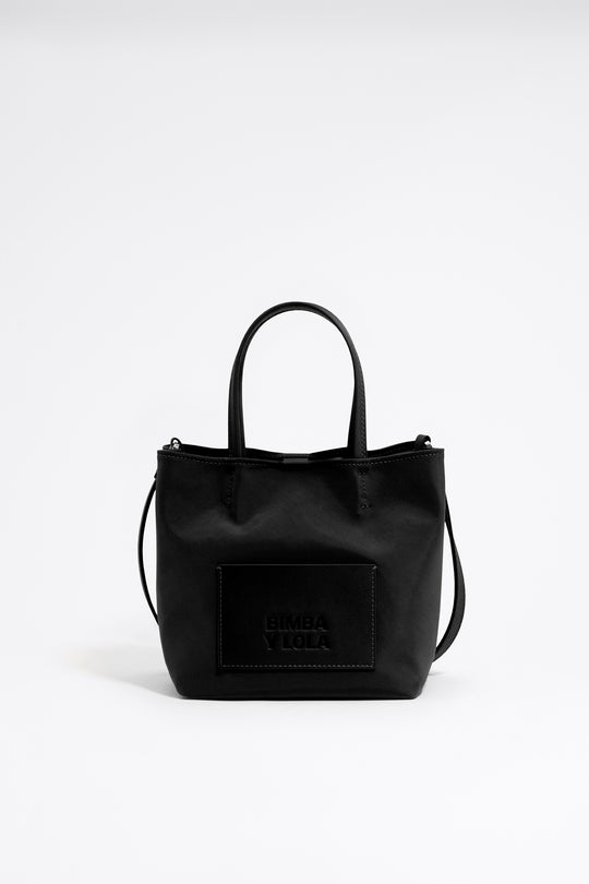 Small black nylon Chihuahua bag