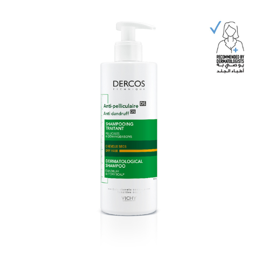 Vichy Dercos Anti Dandruff Shampoo For Dry Hair 390ml