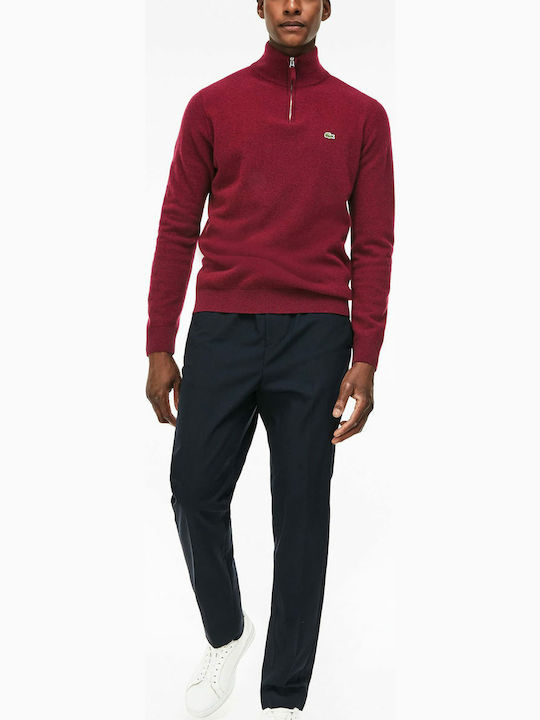 MEN TRICOT COL MONTANT DEMI-Z - AH1682