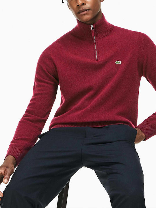MEN TRICOT COL MONTANT DEMI-Z - AH1682