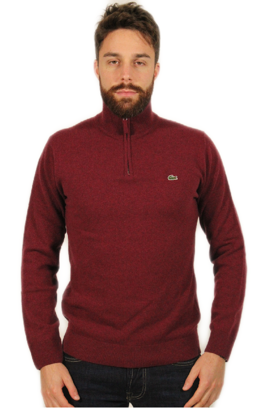 MEN TRICOT COL MONTANT DEMI-Z - AH1682