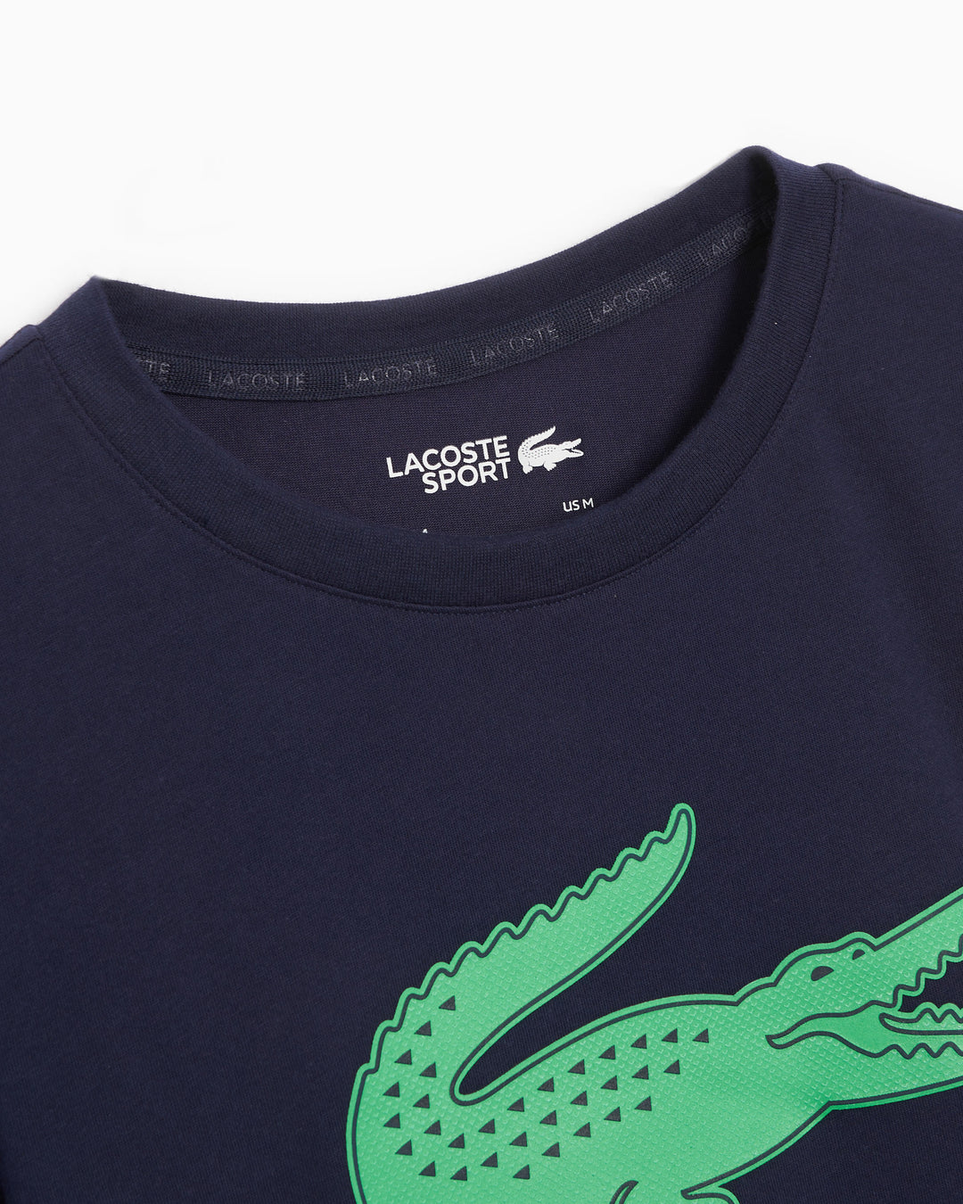 Men's Lacoste SPORT 3D Print Crocodile Breathable Jersey T-shirt - TH2042