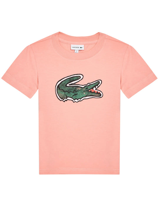 Boys’ Crocodile Print Cotton T-shirt