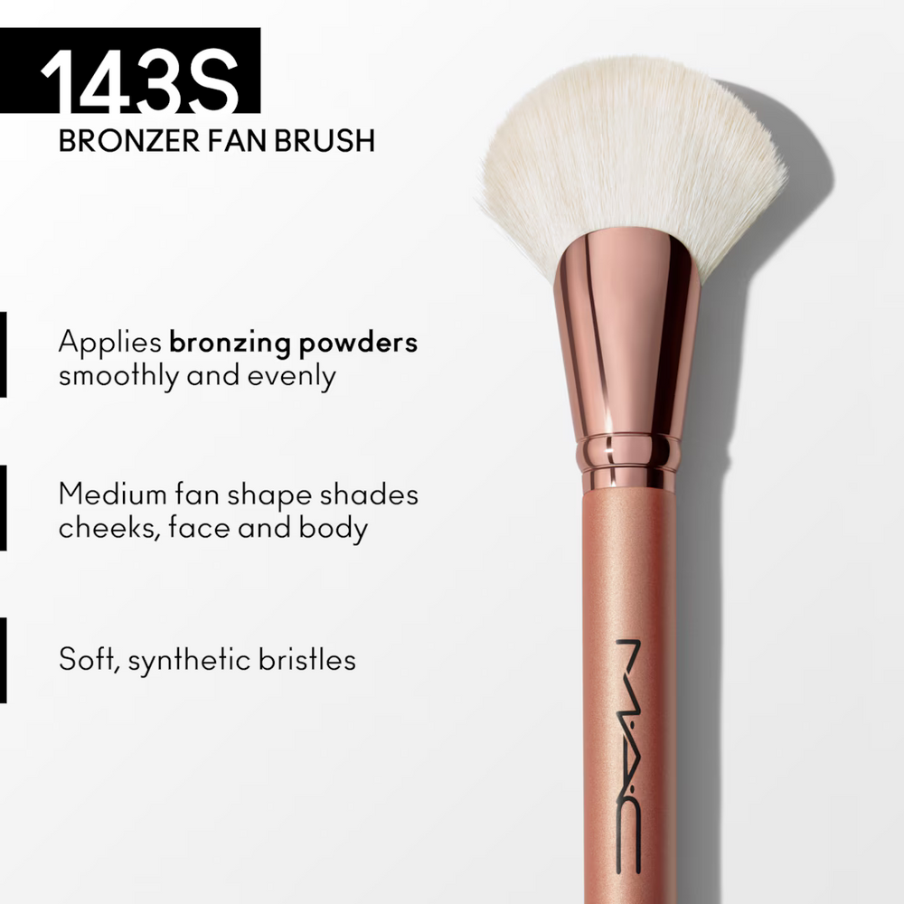 143S BRONZER FAN BRUSH