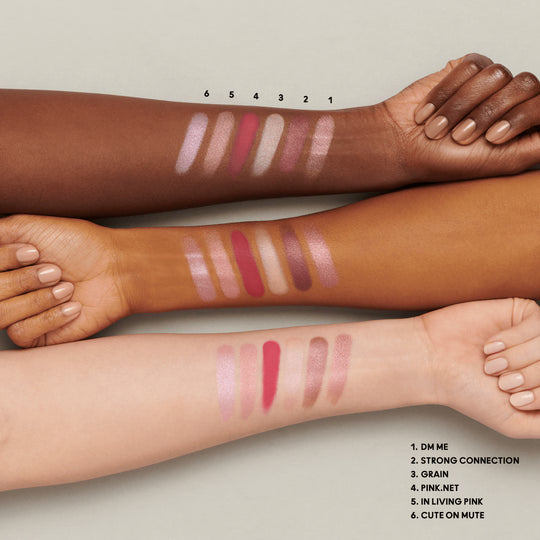 Connect In Colour Eye Shadow Palette: Rose Lens