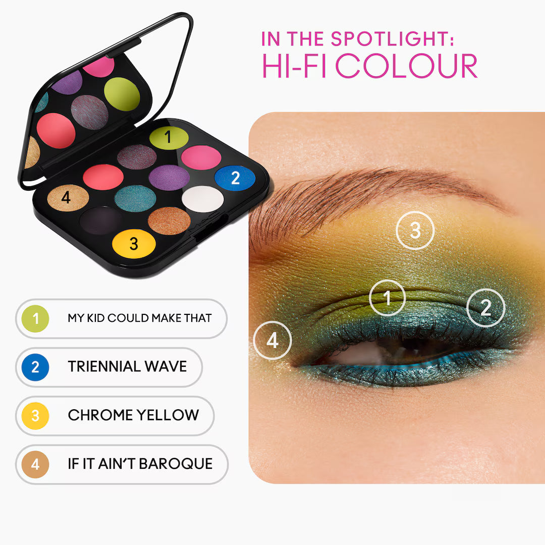 Connect In Colour Eye Shadow Palette: Hi-Fi