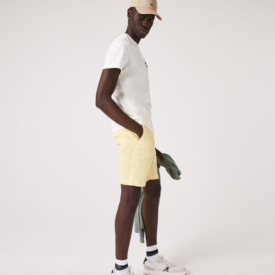 Men's Slim Fit Stretch Cotton Bermuda Shorts - FH2647