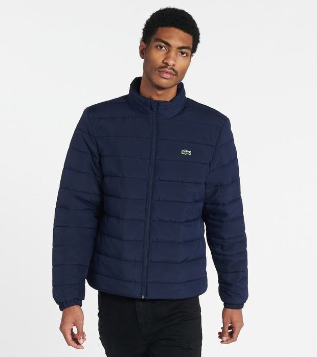 Lacoste full best sale zip padded jacket