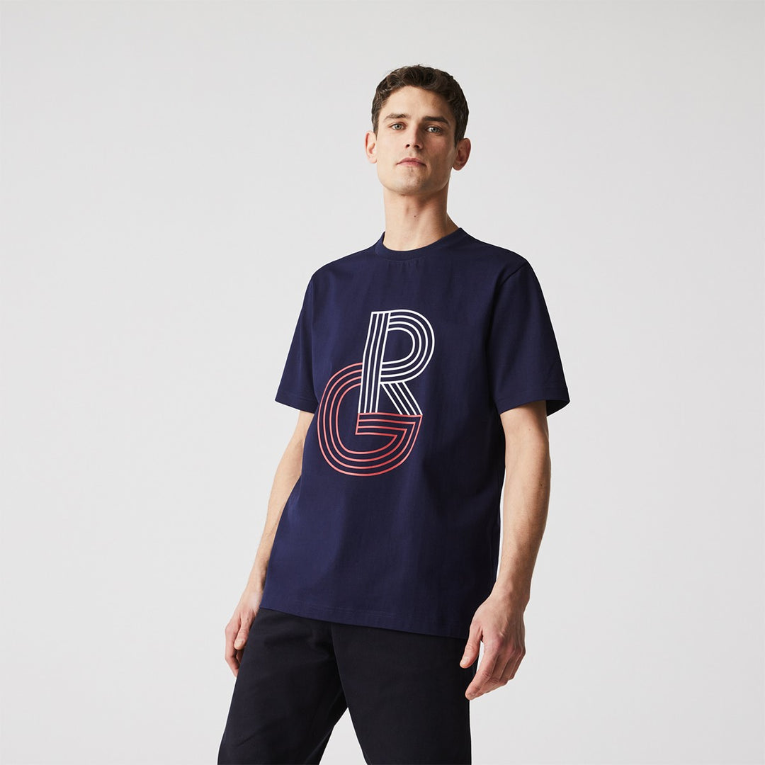 Men’s Lacoste SPORT French Open Edition Print Cotton T-shirt