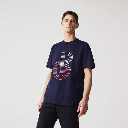Men’s Lacoste SPORT French Open Edition Print Cotton T-shirt