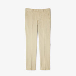 Men's Cotton And Linen Blend Pleated Trousers