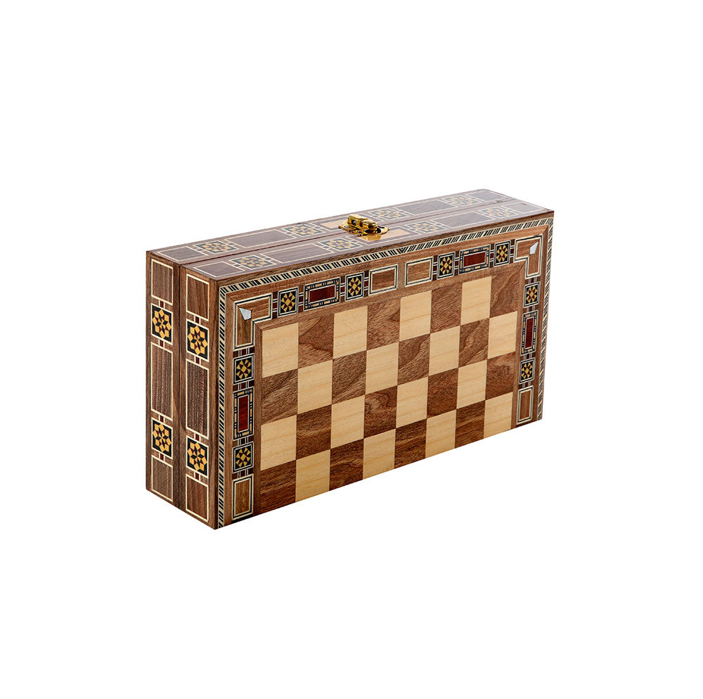 Shop The Latest Collection Of Mouftah El Chark Mini Classic Backgammon & Chess Board - Mos.Bg0022 In Lebanon