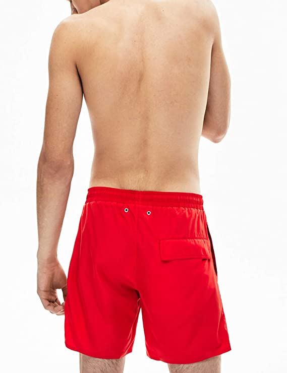Mens Lacoste Motion Boxer-Included Swim Shorts - Mh6277