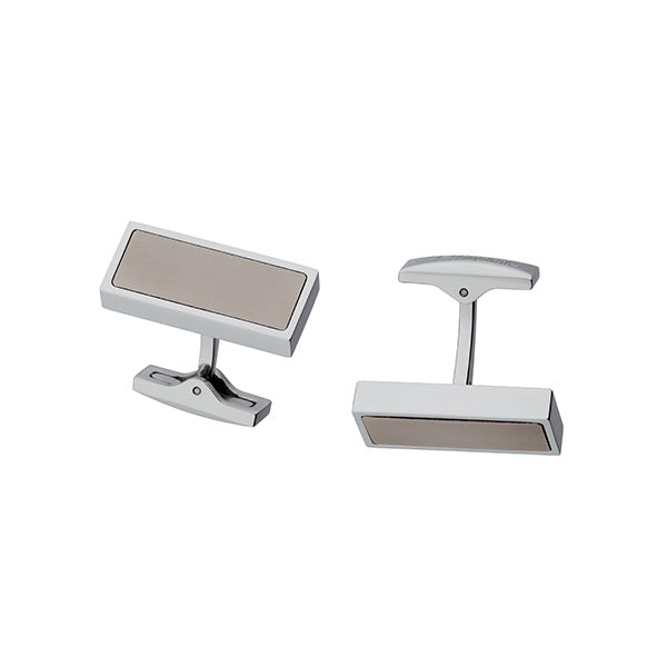 Shop The Latest Collection Of S.T. Dupont S.T. Dupon Defi Titanium And Stainless Steel Cufflinks - 005633 In Lebanon