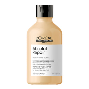 Shop The Latest Collection Of L'Oreal Professionnel Absolut Repair Shampoo With Protein And Gold Quinoa For Dry And Damaged Hair Serie Expert 300Ml In Lebanon