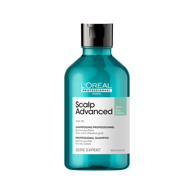 Scalp Advanced Anti-Oiliness Dermo-purifier shampoo | for oily scalps | SERIE EXPERT | 300 ml