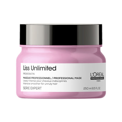 Liss Unlimited Mask For Rebellious Frizzy Hair & Straightened Hair Serie Expert 250Ml