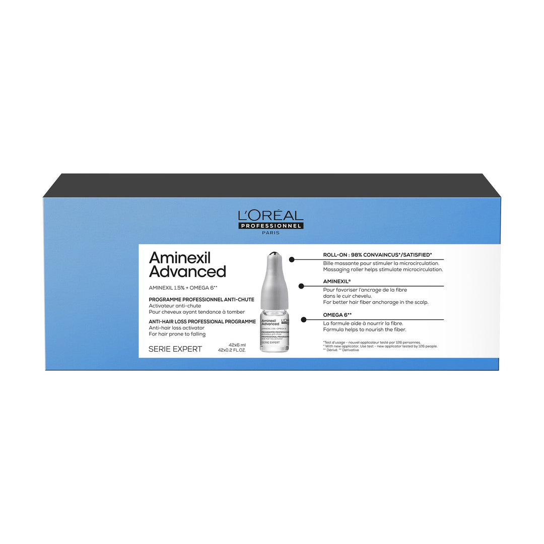 Shop The Latest Collection Of L'Oreal Professionnel Aminexil Advanced Anti-Hair Loss Activator Programme | For Hair Prone To Falling | Serie Expert | 42X6 Ml In Lebanon