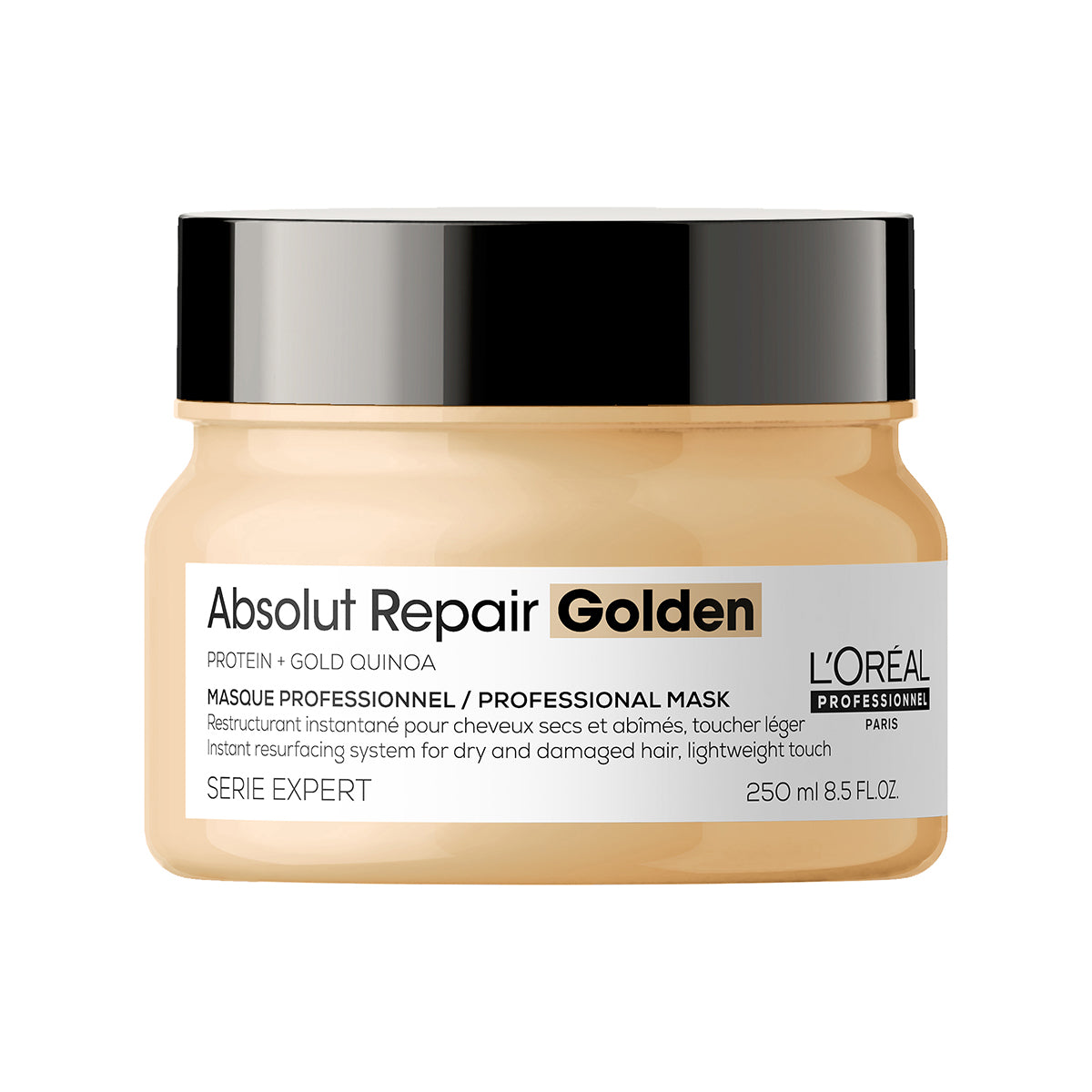 Shop The Latest Collection Of L'Oreal Professionnel Absolut Repair Golden Mask With Protein And Gold Quinoa For Dry And Damaged Hair, Lightweight Touch Serie Expert 250Ml In Lebanon