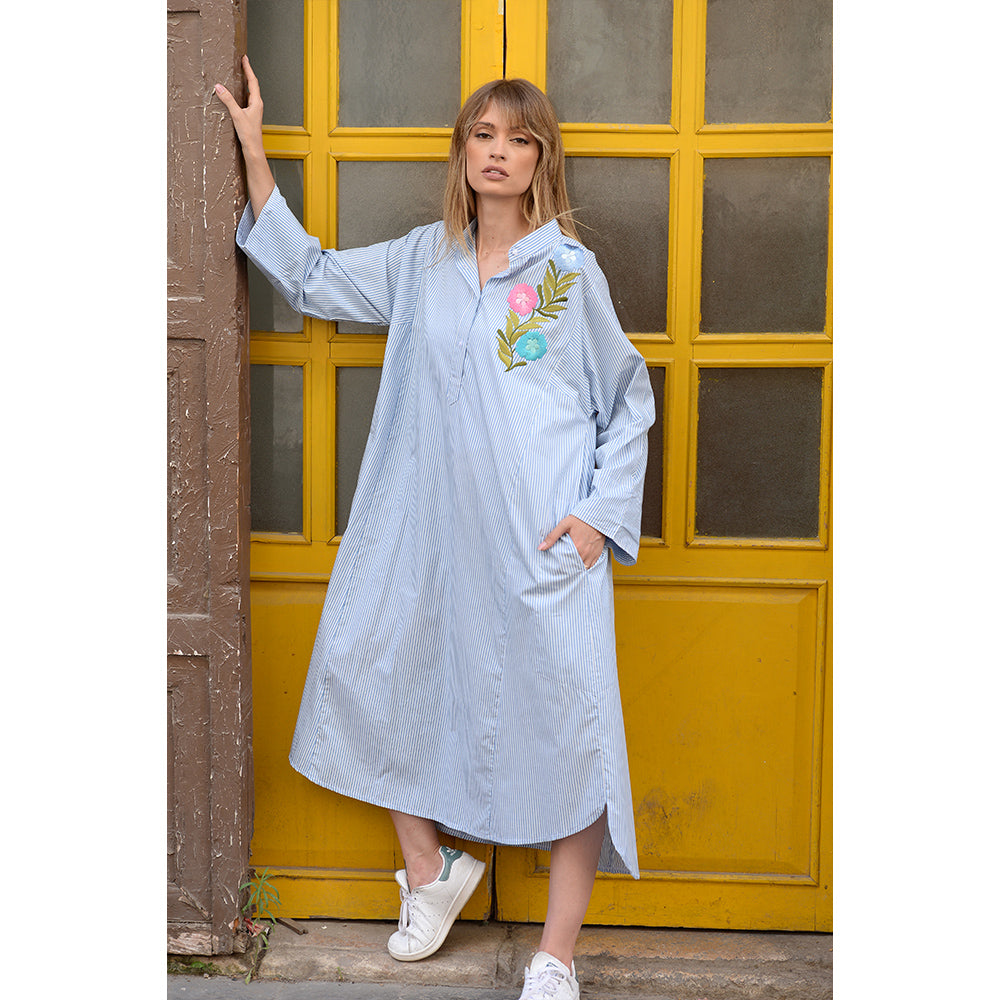 Shop The Latest Collection Of Mouftah El Chark Blossom Shirt Dress-Dre.Bsd - 22818 In Lebanon