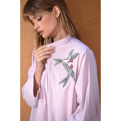 Shop The Latest Collection Of Mouftah El Chark Free Like A Bird Shirt Dress-Dre.Flbd - 22820 In Lebanon