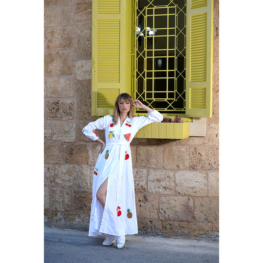 Shop The Latest Collection Of Mouftah El Chark Fruit Party Maxi Dress-Dre.Fdmd - 22828 In Lebanon