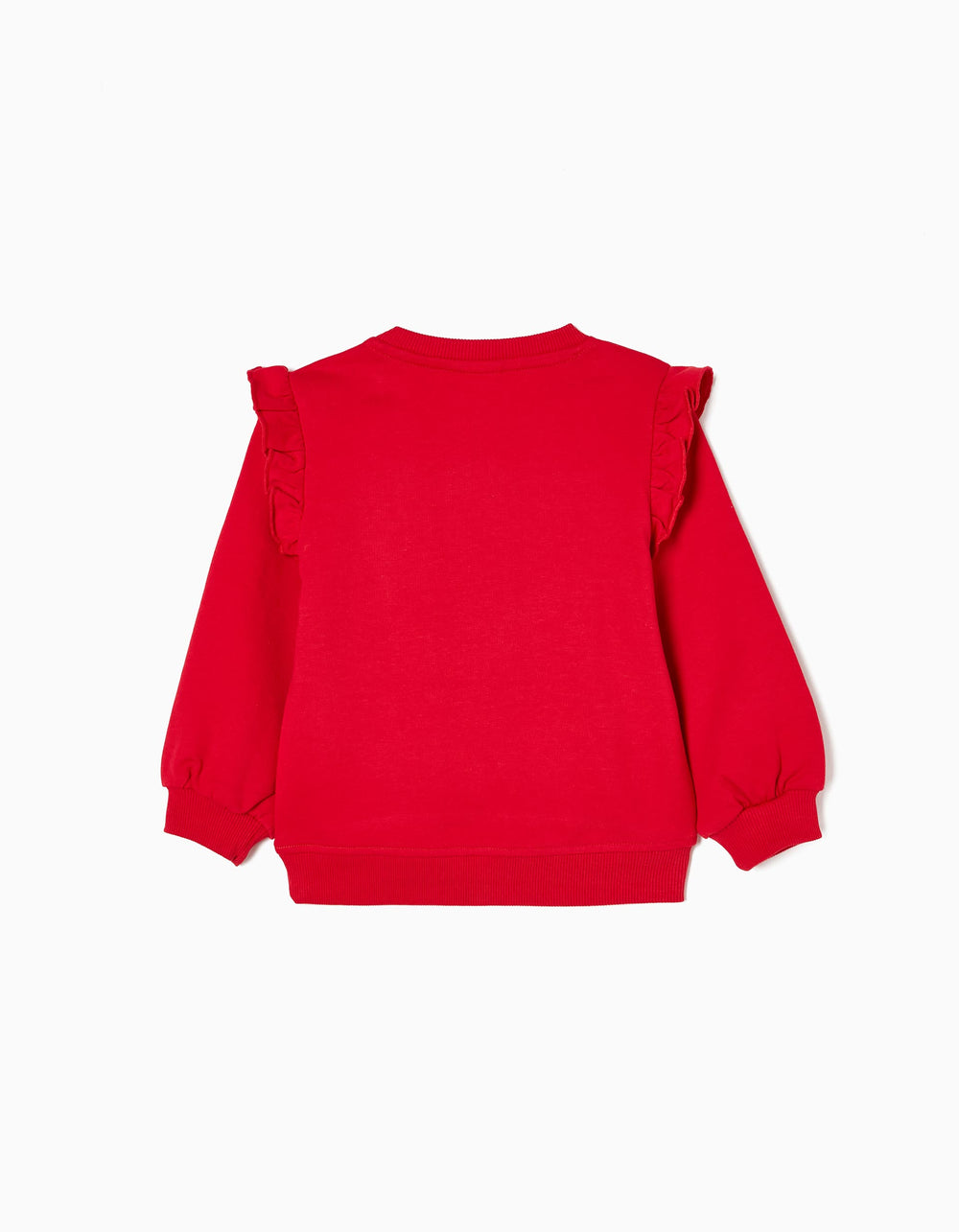 Cotton Sweatshirt for Baby Girls 'Minnie', Red