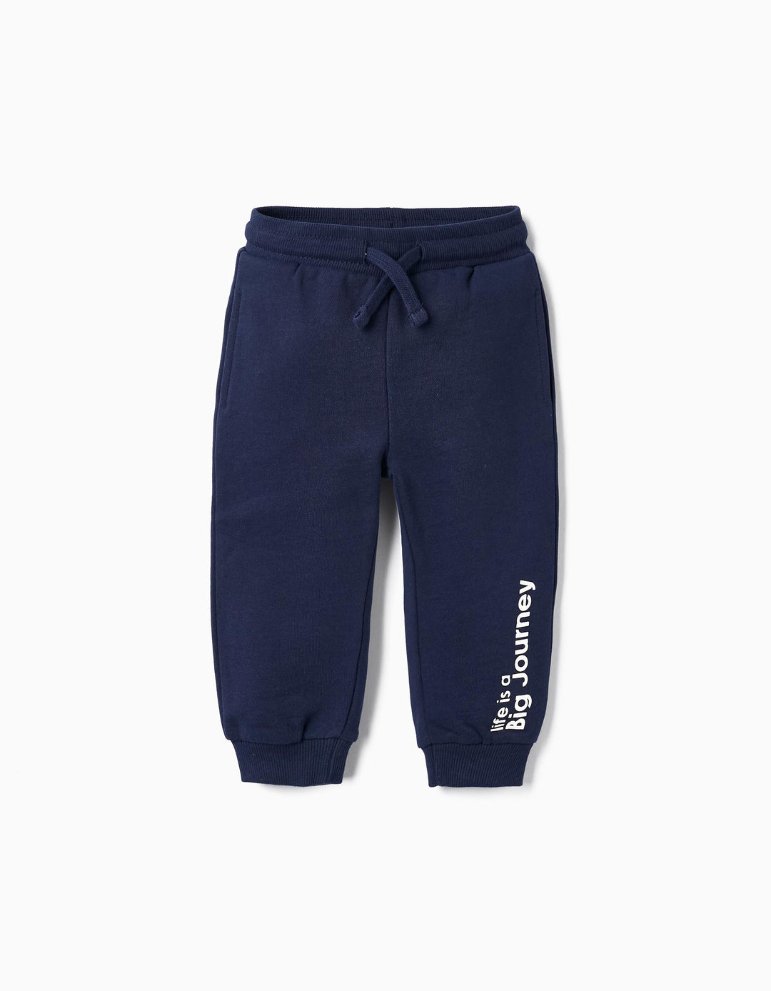 Cotton Joggers for Baby Boys, Dark Blue