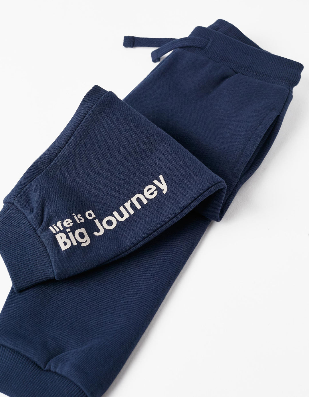 Cotton Joggers for Baby Boys, Dark Blue