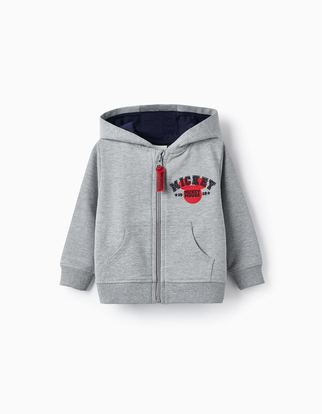 Buy ZIPPY Hooded Jacket for Baby Boys 'Mickey Mouse', Light Grey