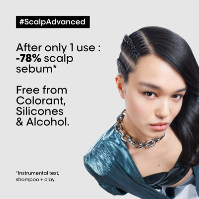 Scalp Advanced Anti-Oiliness Dermo-purifier shampoo | for oily scalps | SERIE EXPERT | 300 ml