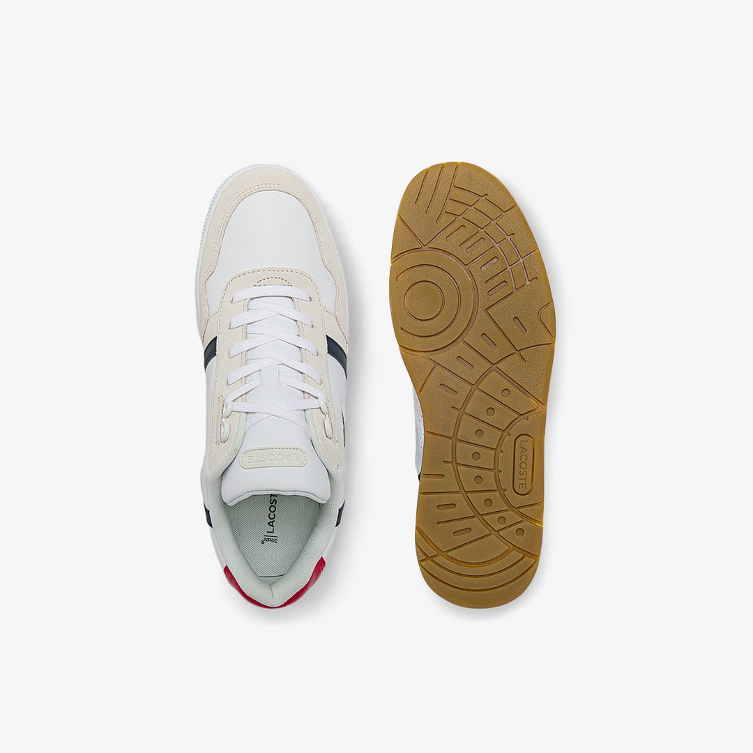 Men's T-Clip Tricolour Leather And Suede Trainers - 40Sma0048407