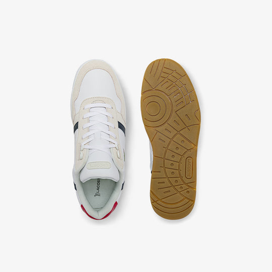 Men's T-Clip Tricolour Leather And Suede Trainers - 40Sma0048407
