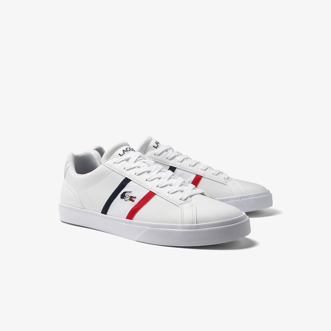 Men's Lacoste Lerond Pro Leather Tricolour Trainers - 45Cma0055407