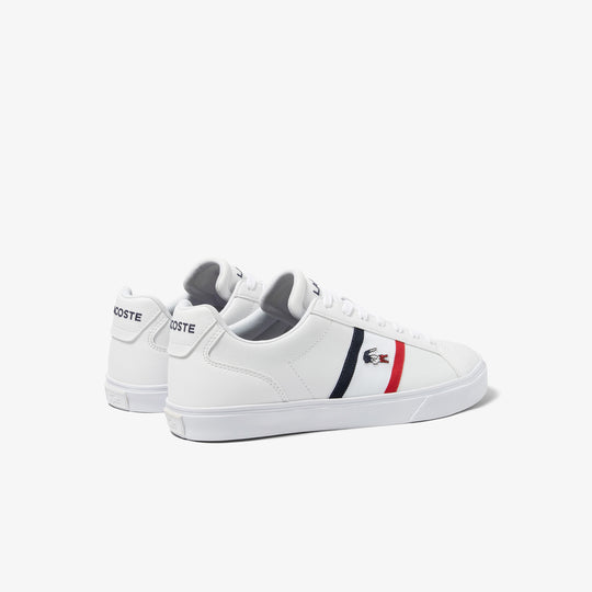 Men's Lacoste Lerond Pro Leather Tricolour Trainers - 45Cma0055407