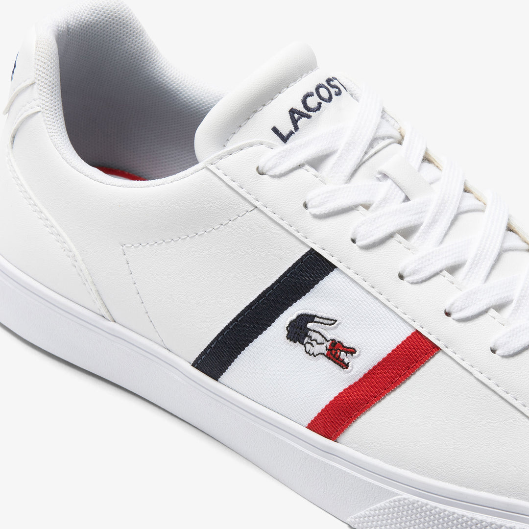 Men's Lacoste Lerond Pro Leather Tricolour Trainers - 45Cma0055407