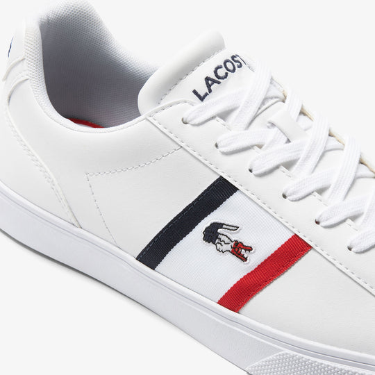 Men's Lacoste Lerond Pro Leather Tricolour Trainers - 45Cma0055407
