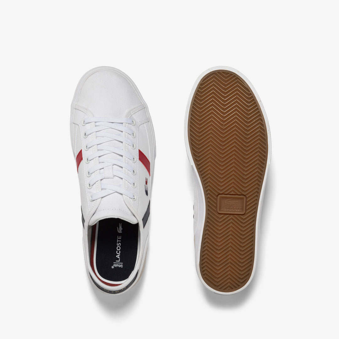 Men's Lacoste Sideline Pro Textile Tricolour Trainers - 45Cma0058407