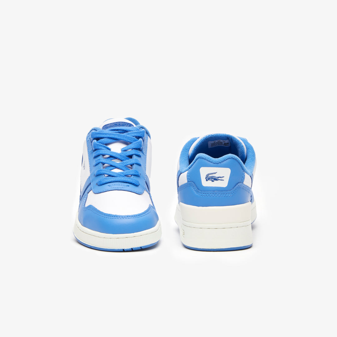 Women's Lacoste T-Clip Leather Colour-Block Trainers - 45Sfa0045080
