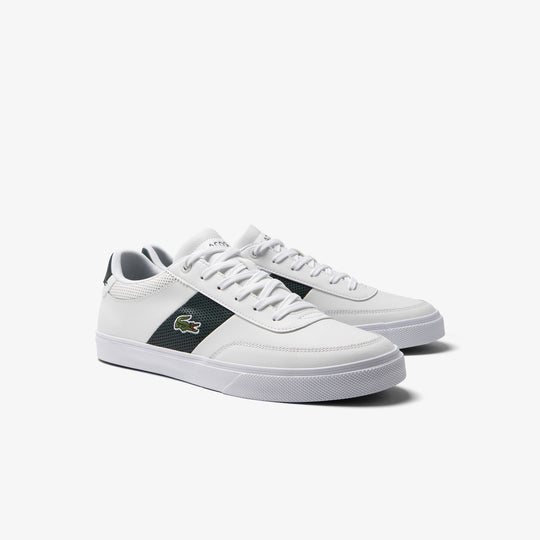 Men's Lacoste Court-Master Pro Textile Colour Block Trainers - 45Sma01211R5