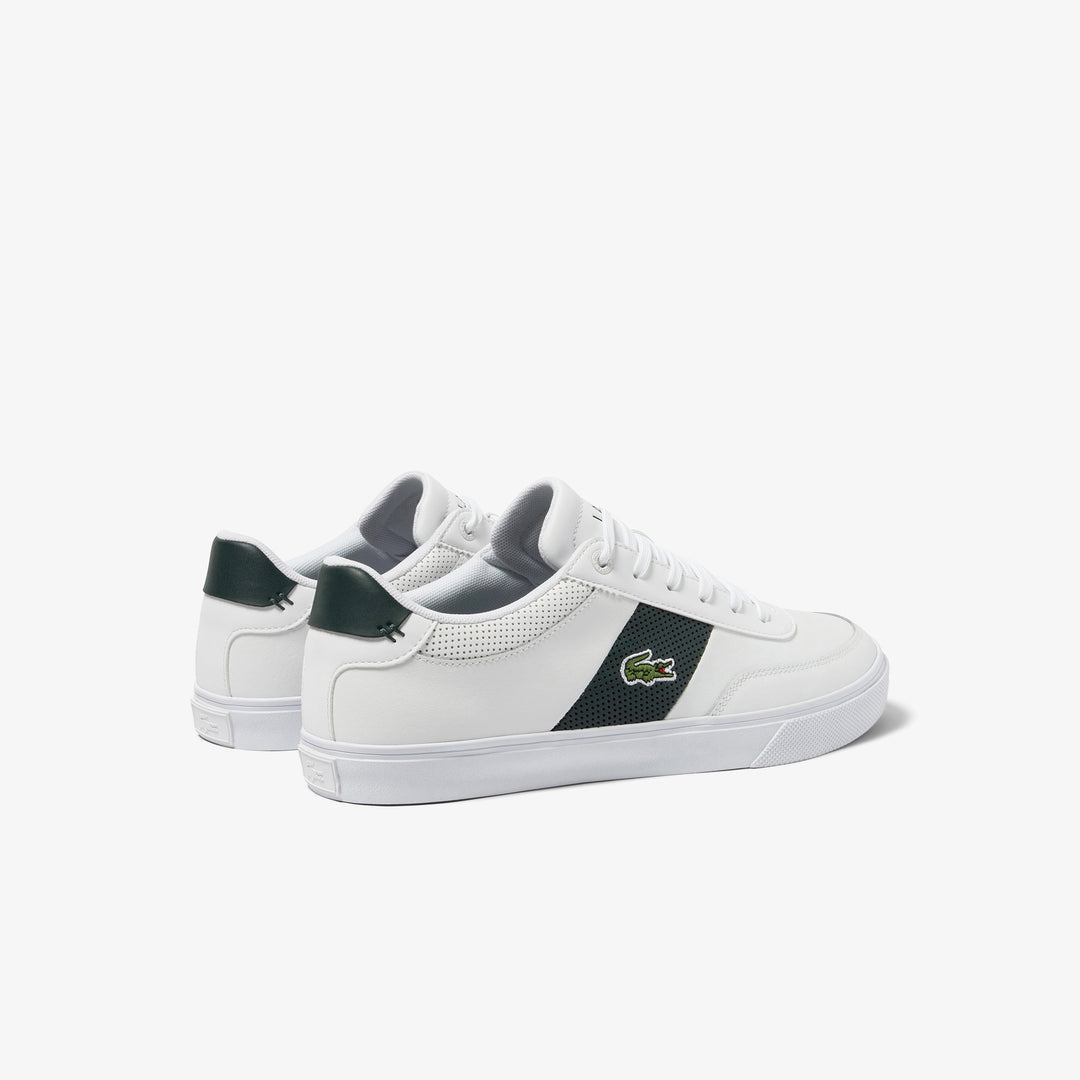 Men's Lacoste Court-Master Pro Textile Colour Block Trainers - 45Sma01211R5