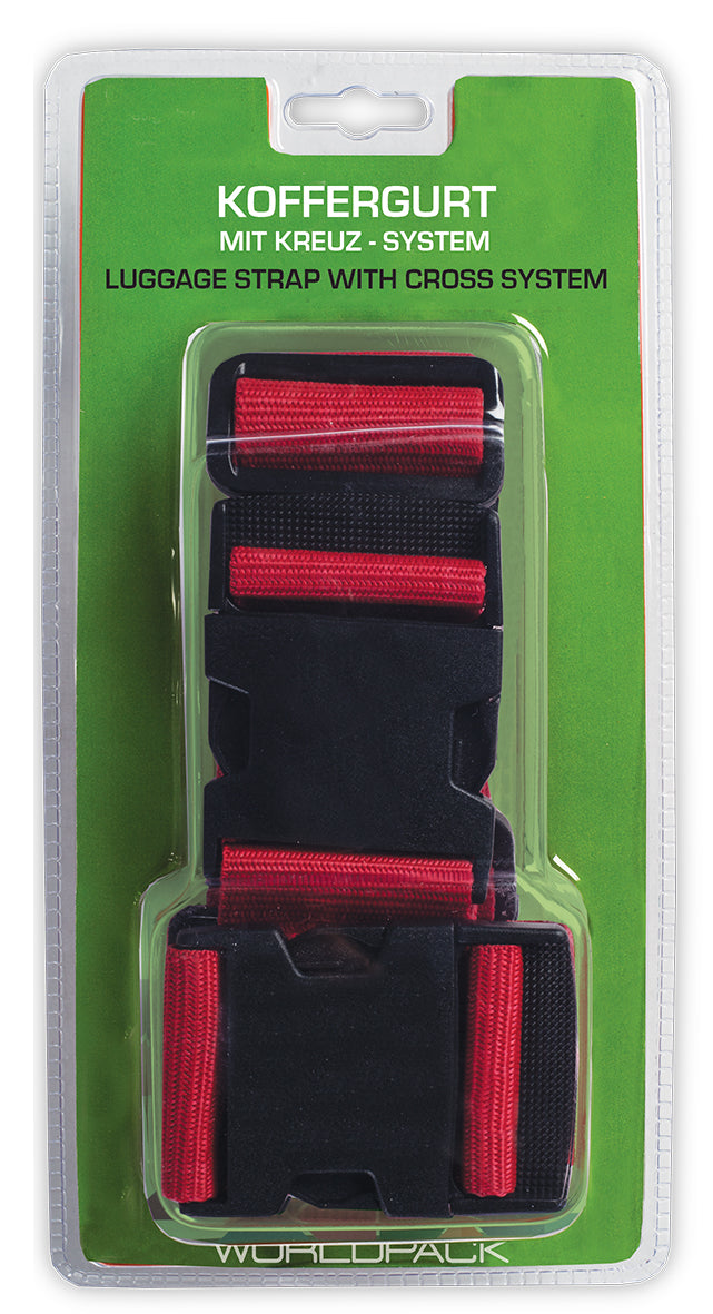 Luggage-Strap With Cross System