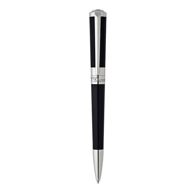 Shop The Latest Collection Of S.T. Dupont Liberte Palladium Finish Black Lacquer Ballpoint Pen - 465674 In Lebanon