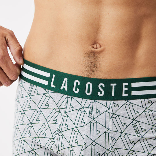 Men’S Striped Waist Stretch Cotton Trunk 3-Pack - 5H1281